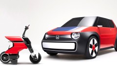 Honda ra mắt concept ô tô điện Sustaina-C và xe máy điện Pocket