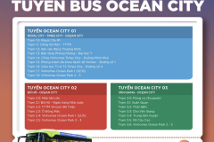 Cập nhật lộ trình tuyến xe Bus VINBUS tới OCEAN CITY 2024