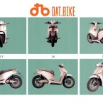 Dat Bike “đổi gió” với mẫu xe điện phong cách scooter Châu Âu tương tự Piaggio Liberty
