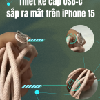 Lộ diện USB-C dành riêng cho iPhone 15 series