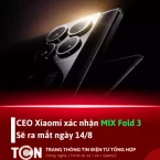 Sự kiện ra mắt siêu phẩm MIX Fold 3 vào ngày 14/8
