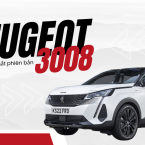 Peugeot 3008 phiên bản điện, khung gầm STLA Medium, màn hình cong 21 inch, vận hành tới 700 km