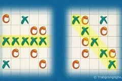 Mách bạn thủ thuật - chiến thuật chơi Caro: Chơi là thắng