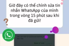 Tin vui cho người dùng WhatsApp: Bạn có thể sửa hoặc thu hồi tin nhắn khi đã gửi