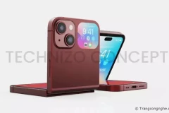 Ngắm thiết kế iPhone Flip, chiếc điện thoại màn hình gập đầu tiên của Apple?