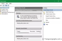 Hướng dẫn sử dụng Event Viewer trên Windows 10