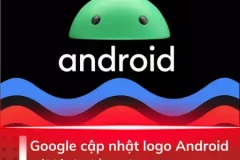 Google đổi logo Android với hình robot 3D mới