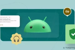 Google đổi logo hệ điều hành Android với biểu tượng robot 3D mới