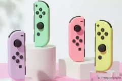Nintendo sắp ra mắt bộ tay cầm Joy-con màu phấn nhạt đầy phong cách
