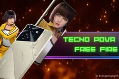 Tecno Pova 5 Free Fire bản giới hạn ra mắt game thủ