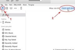 Hướng dẫn chép nhạc từ máy tính qua iPhone bằng iTunes