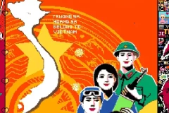 Tộc trưởng Độ cùng ae FA sau hơn 4 tiếng chấm bằng cơm đã làm lại và tạo ra một bản đồ Việt Nam pixel siêu chất lượng