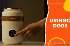 Review nồi cơm điện mini nội địa Trung URINGO DG03, siêu tiện dụng cho dân văn phòng