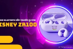 Review tai nghe Bluetooth truyền dẫn qua xương Mykungfu Disney ZR100