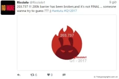 Nghi vấn Galaxy S8 có điểm số AnTuTu trên 200K, vượt xa iPhone 7