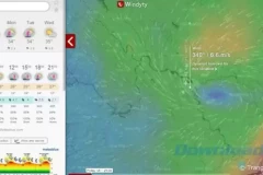 Windyty - Ứng dụng có khả năng theo dõi mọi cơn bão tới từng chi tiết nhỏ