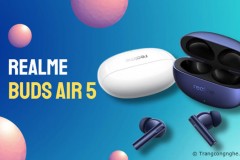 Realme Buds Air 5 sắp ra mắt, hỗ trợ khử tiếng ồn ANC 50dB, sử dụng hơn 40 giờ