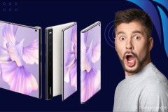 Rò rỉ ảnh điện thoại màn hình gập không đối xứng của Huawei thế hệ tiếp theo