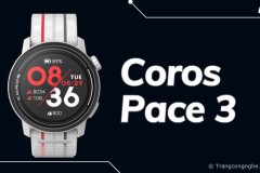 Coros Pace 3: Cải tiến tính năng sức khỏe, GPS băng tần kép, pin 24 ngày, giá hơn 6 triệu đồng
