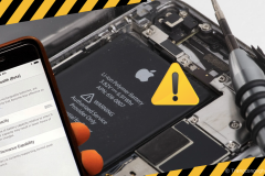 Cảnh báo chiêu trò "sàng cổ cáp" kích phần trăm pin iPhone cũ đánh lừa người mua