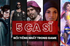 5 ca sĩ xuất hiện trong những tựa game đình đám: Cyberpunk 2077, The Witcher, Final Fantasy X-2