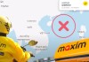 Ứng dụng gọi xe Maxim sử dụng bản đồ thiếu quần đảo Hoàng Sa, Trường Sa của Việt Nam
