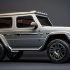 Mercedes-Benz công bố thiết kế đầu tiên của dòng SUV điện Baby G-Class