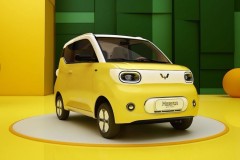 Wuling HongGuang Macaron 2024 ra mắt, thêm màn hình giải trí, phạm vi hơn 215km