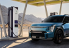 Xe Kia EV9 được sạc miễn phí tại điểm sạc Electrify America