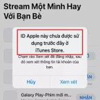 Hướng dẫn sửa lỗi ID Apple này chưa được sử dụng ở iTunes Store