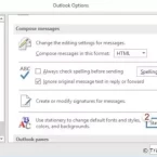 Hướng dẫn đổi kiểu và kích thước font mặc định trong Outlook