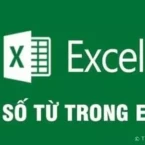 Cách đếm số từ trong Excel, trong ô, hàng, cột
