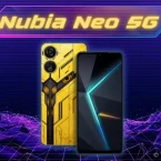 Nubia Neo 5G Smartphone gaming giá rẻ cung cấp sức mạnh bởi chip Unisoc T820 6nm