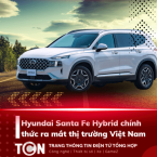Ra mắt Hyundai Santa Fe Hybrid giá 1.45 tỷ đồng