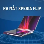 Ra mắt điện thoại màn hình gập Sony Xperia Flip giá 14,4 triệu