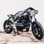 Ngắm nhìn BMW K100 Cafe Racer mang đậm chất quân đội