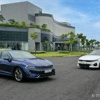 Giá xe Kia K5 giảm mạnh sau chương trình ưu đãi, tạo điểm tựa cạnh tranh với Toyota Camry