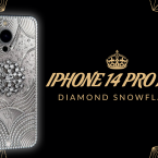 Kiệt tác xa xỉ iPhone 14 Diamond Snowflake: Chế tác từ vàng trắng 18K cùng 570 viên kim cương, giá nửa triệu đô