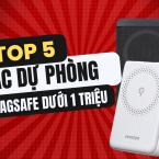 Top 5 sạc dự phòng Magsafe cho iPhone 15 dưới 1 triệu đồng