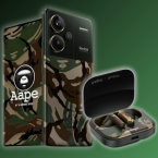 Redmi hợp tác AAPE giới thiệu Redmi Note 13 Pro Plus và Redmi Buds 5 hoạ tiết rằn ri cực ngầu