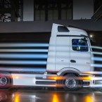 Xe tải điện Mercedes-Benz eActros 600 EV ra mắt, tầm hoạt động hơn 500km