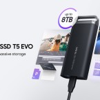 Samsung giới thiệu SSD T5 EVO, dung lượng lưu trữ tới 8TB, giá từ 4.6 triệu đồng