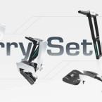 Cận cảnh xe scooter điện gấp gọn Arma Carry Set Go với cân nặng chỉ 4,5 kg