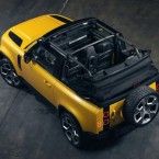 Land Rover Defender 90 độ mui trần 6 ghế địa hình mạnh mẽ