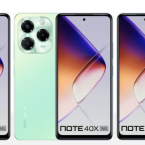 Infinix ra mắt điện thoại Note 40X 5G trang bị Dimensity 6300 và Camera 108MP