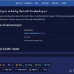 Tối ưu đội hình Genshin Impact cùng Genshinlab