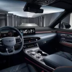 Chiếc Genesis Electrified GV70 lộ diện ngay đường phố Hàn Quốc