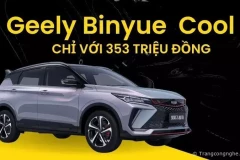 Sở hữu ô tô Trung Quốc Geely Binyue Cool 2023 chỉ với 353 triệu đồng, Honda CR-V liệu có bị ‘lép vế’?