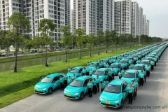 Taxi điện VinFast chính thức hoạt động tại TP.HCM