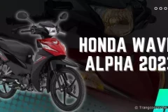 Honda Wave Alpha 2023 ra mắt tại Malaysia: Có EFI, dung tích 4,1 lít, giá khoảng 1.175 USD